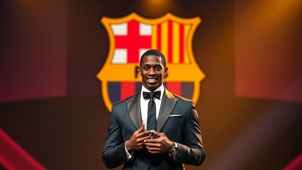 【2025金球奖】德姆贝莱泪洒颁奖现场，巴黎圣日耳曼成就历史性赛季